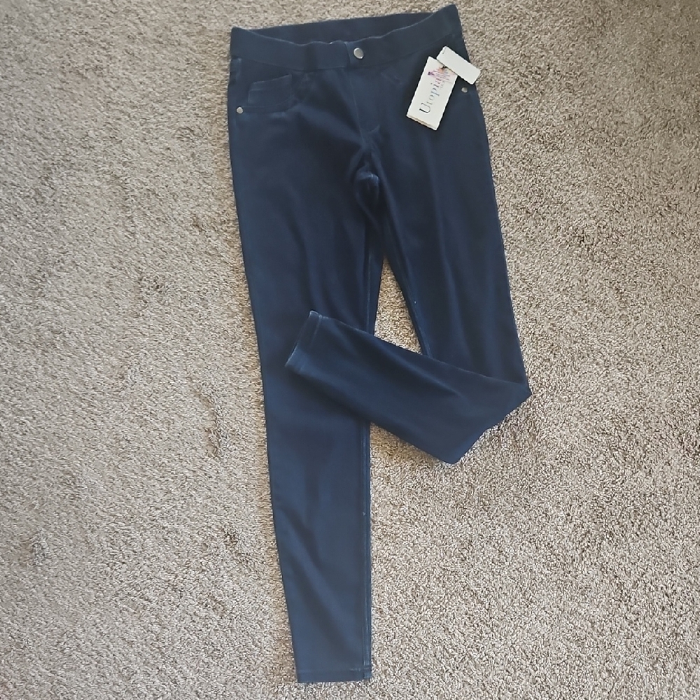 Topia Women's Deep Blue Jeggings